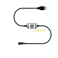 WS2812B Призрачный Bluetooth-контроллер проточной воды с светодиодным телефоном APP Smart Music Controller DC USB5