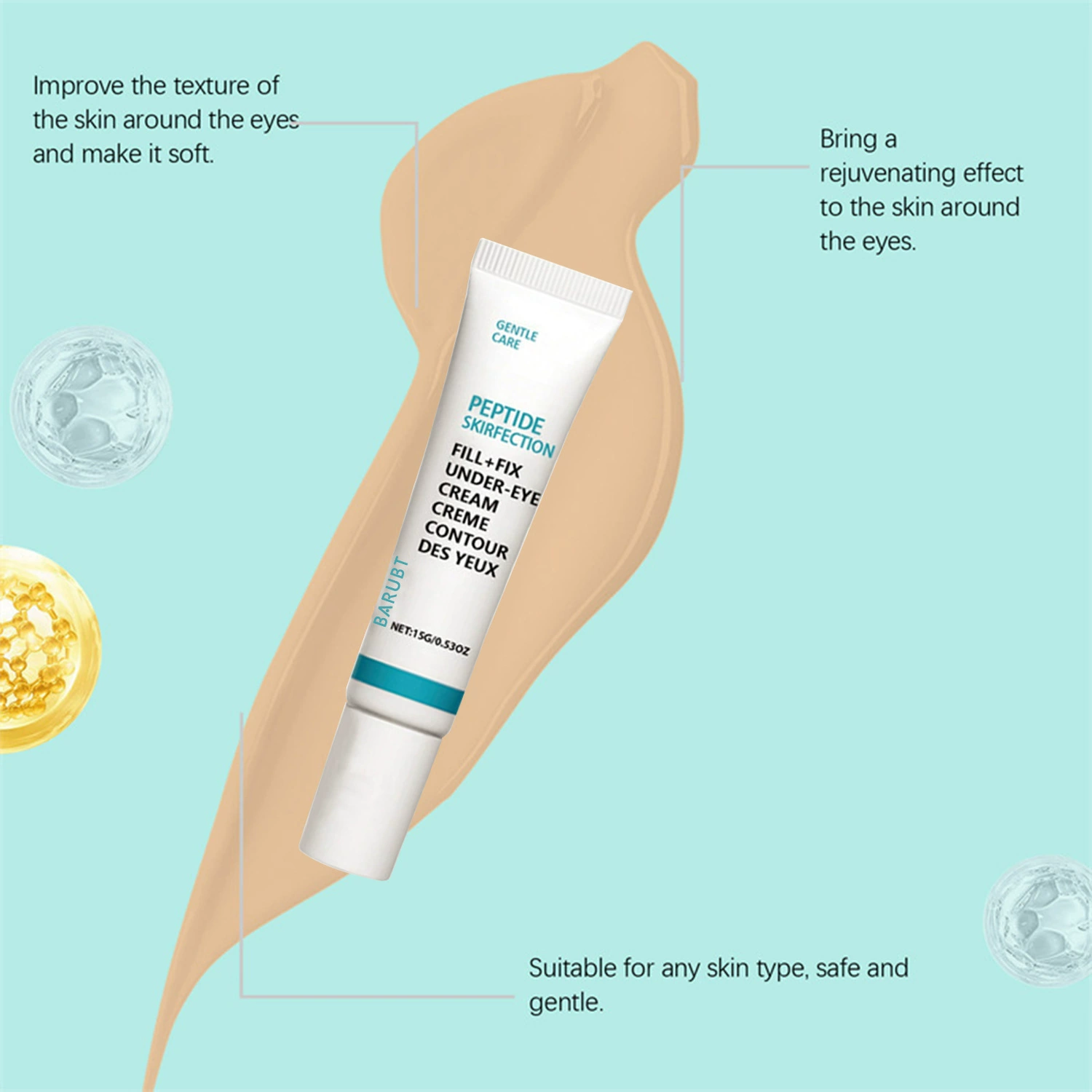 Кросс-борт Pepti-de Skinjection Fill + Fix Крем для вокруг глаз