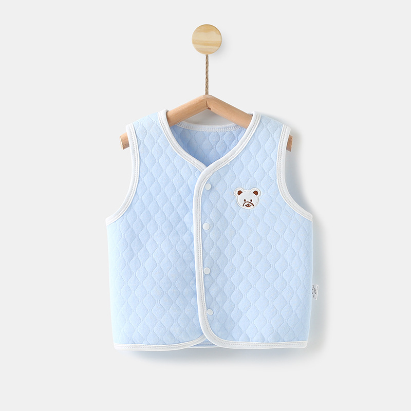 Chaleco de bebé primavera y otoño ropa exterior chaleco de bebé recién nacido otoño e invierno chaleco pequeño chaleco niños y niñas chaleco infantil