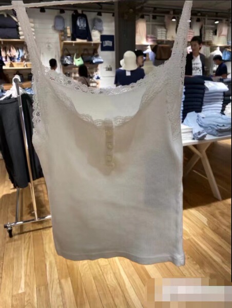 White lace summer brand vest