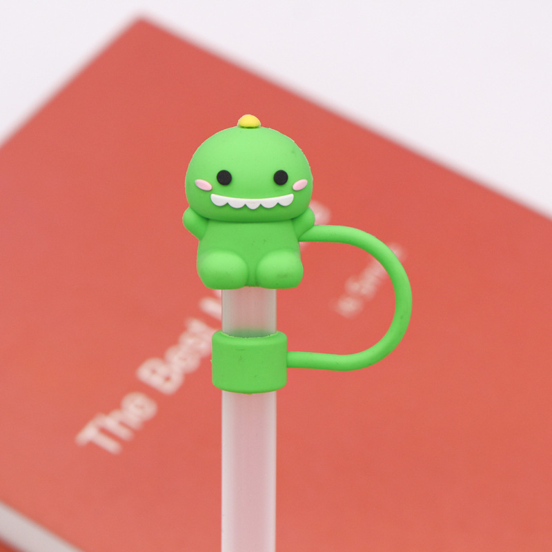 Dinosaurio rojo verde 10mm