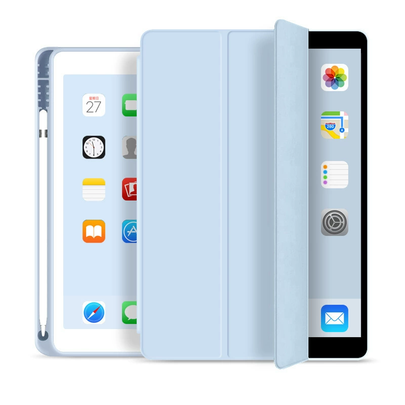 Совместимый чехол для iPad 2022IPAD10 PRO11 силиконовый полный MINI6 слот 10.2 против падения кожаный чехол 10.9