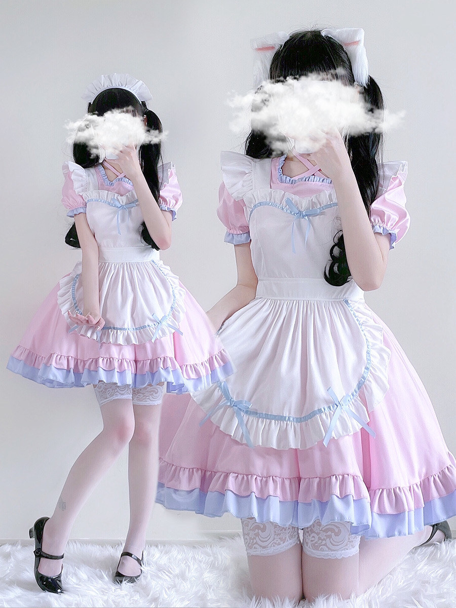 Japanese fuchsia cute uniform