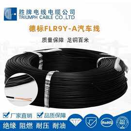 胜牌电线FLR9Y-A低烟无卤汽车线 耐油耐高温 汽车油箱内部连接线