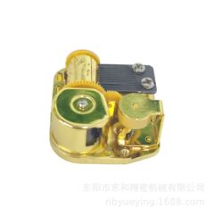 メーカー直供18音オルゴール金メッキ底部ぜんまいムーブメントオルゴール工芸品玩具DIY部品