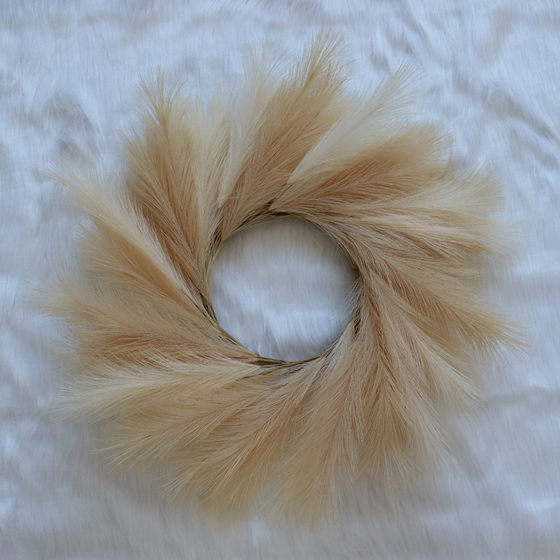 Transfronterizo de caña artificial Garland hogar simple decoración artificial Puxi Garland artificial pampas hierba