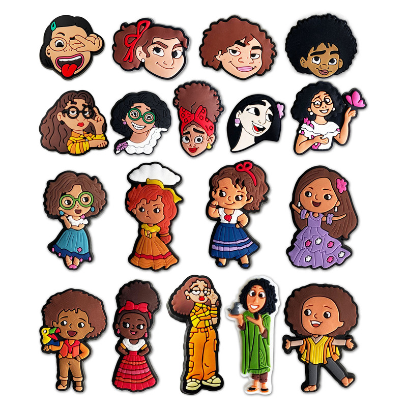 Magic Full House Series Cross-border New Hole Shoes Shoes Flower Diy Shoe Buckle Decorative Buckle