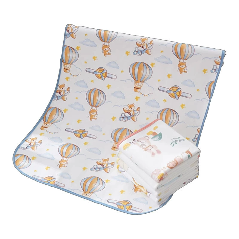贝肽斯 Children's protective waterproof cotton breathable sheet, physiological mattress, washable