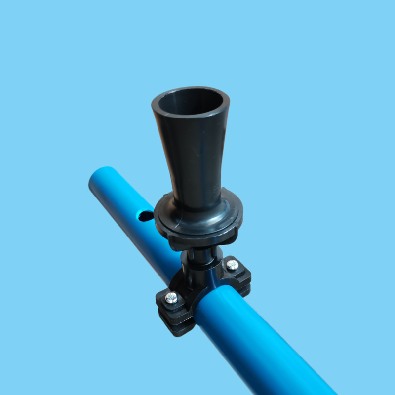 卡箍式塑料混流文丘里喷头电泳槽搅拌混合喷射器喇叭喷嘴