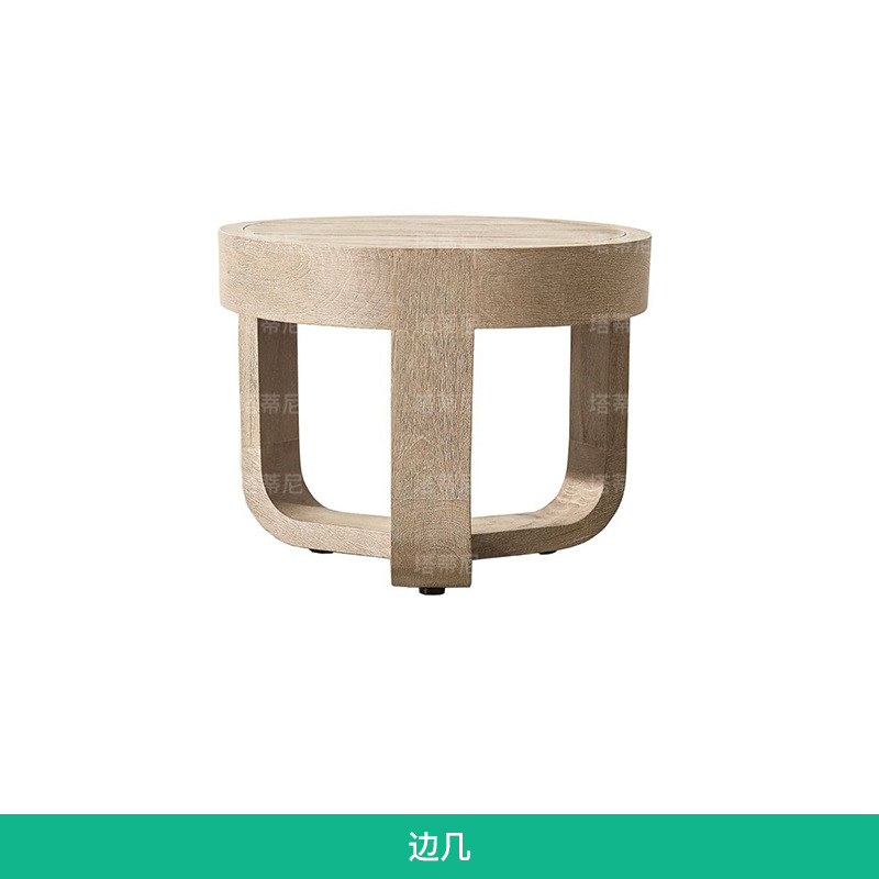 Sofá de teca para exteriores, diseño de muebles para patio de villa, balcón, jardín, resistente a la lluvia, de madera maciza, para hoteles y alojamientos.