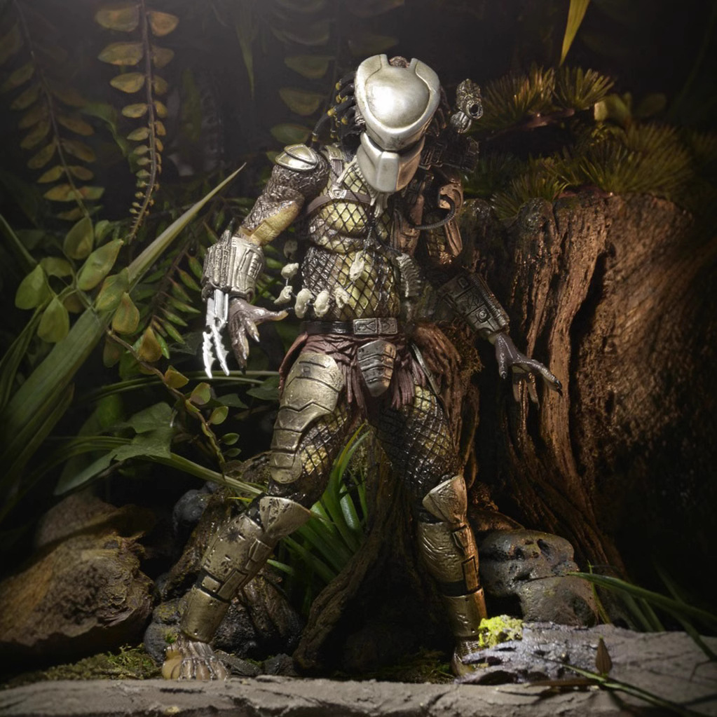 NECA Iron Warrior P1 Jungle Hunter 2,0 edición de lujo modelo de mano móvil conjunta de 7 pulgadas