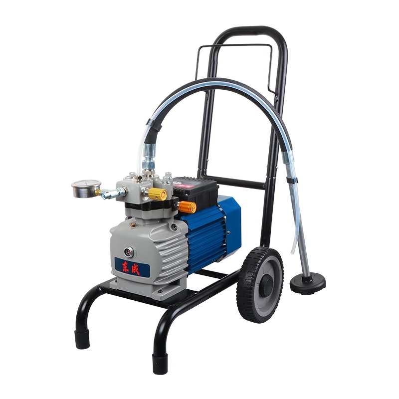 máquina de pulverización sin gas de alta presión de Dongcheng alta potencia pintura de pintura pintura de látex pintura de pared interior y exterior máquina de pulverización equipo de pistola de pulverización