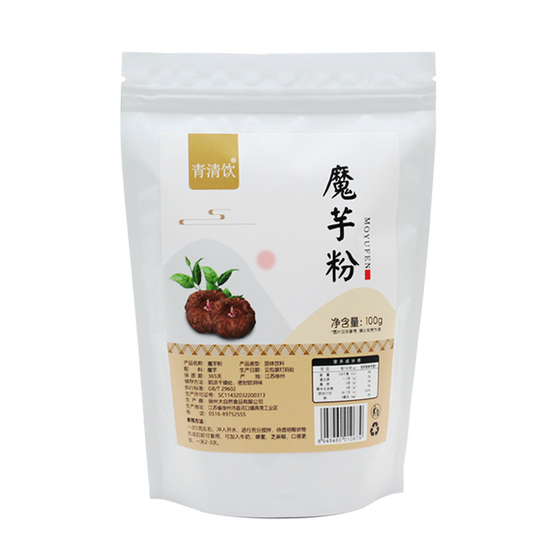 Pure konjac powder purified konjac refined powder satiety instant meal replacement powder dietary fiber breakfast solid beverage Pure konjac powder purified konjac refined powder satiety instant meal replacement powder dietary fiber breakfast solid beverage