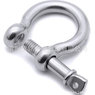 Stainless steel 304 316 bow shackle American shackle rigging lifting shackle cross-border manufacturers wholesale
