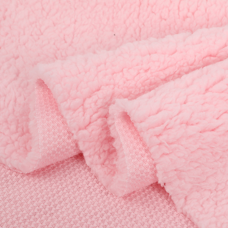 棉花绒泡泡绒面料 秋冬保暖睡衣宠物毛毯家居服布料里料 绒布