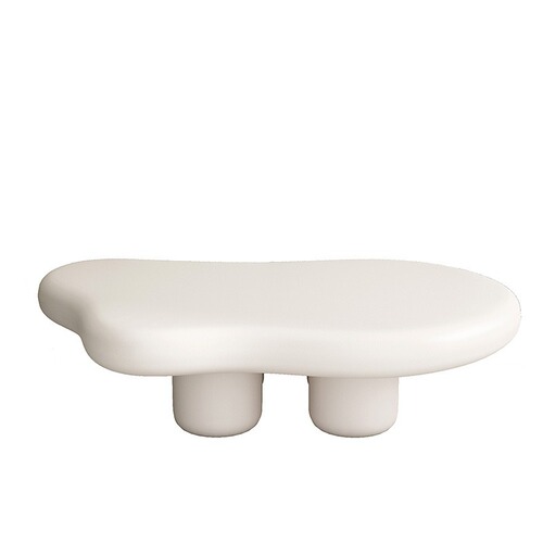 Cream style design special-shaped coffee table cloud tea family living room modern simple internet celebrity tea table creative coffee table