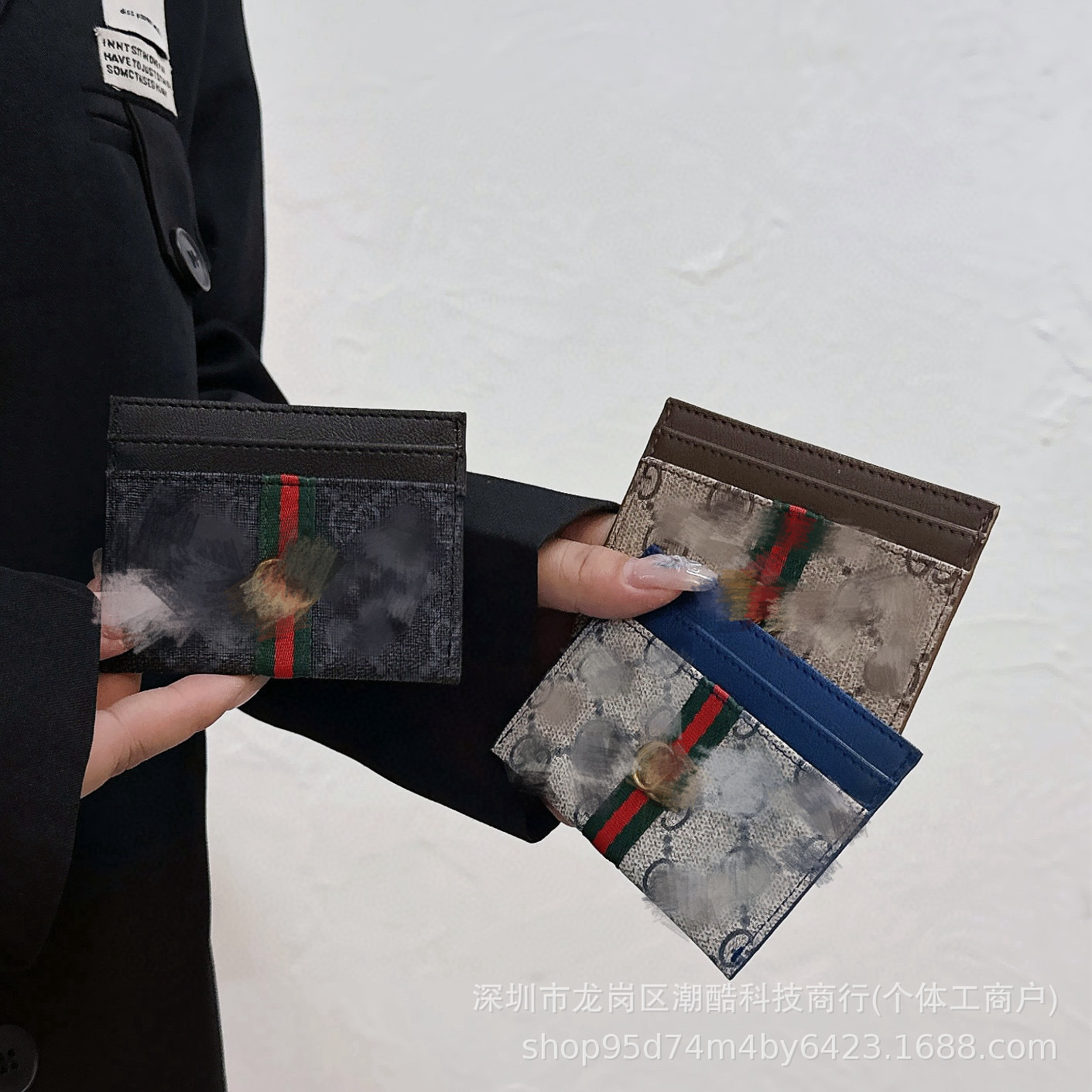 제조 업체 새로운 유럽과 미국의 타이드 카드 케이스 G 카드 케이스 INS 외국 무역 은행 카드 케이스 코인 지갑 저장 카드 케이스  카드 케이스-Freehip.co.kr