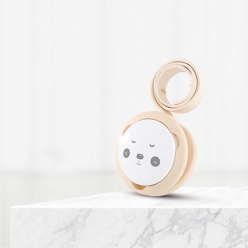 Cadena para chupete con diseño de panda, caja de almacenamiento para chupete, caja transparente a prueba de polvo para chupete de bebé, 2 opciones disponibles