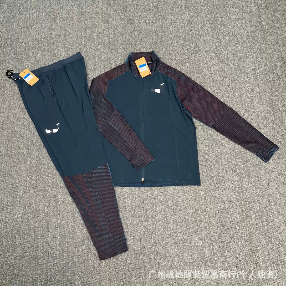 Explosión transfronteriza de un tipo idéntico de tecnología de prevención de tres secado rápido tela casual tela cremallera deportiva de protección solar pantalones de hombre