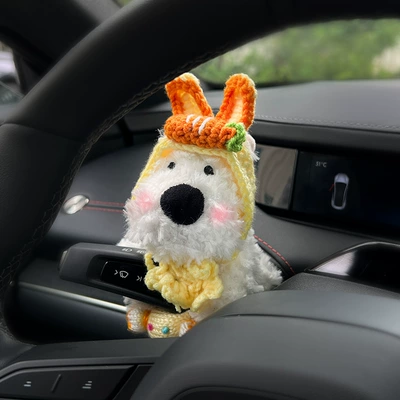 Scratchy Puppy Doll, Turn — Sürətlər qutusu və əl tormozu başlıqları - scrawled-dog-carrot-ears-yellow-candy-huaibao-single