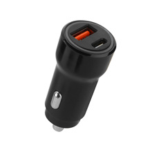 智能双口车充20WPD快充QC30 18W协议A+C输出车载充电器