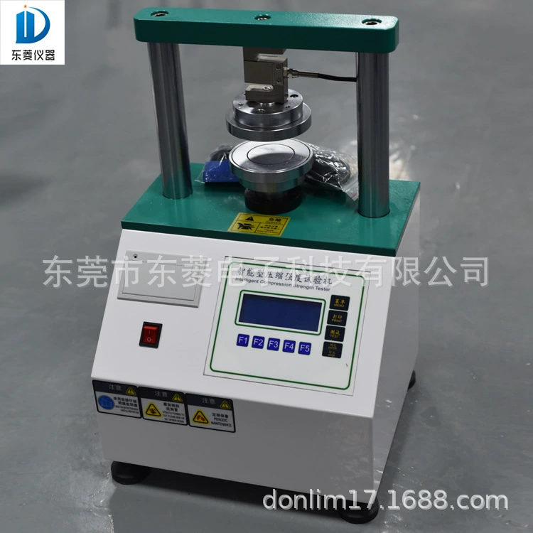 Dongling полностью автоматический тестер прочности сжатия, картонное кольцо, машина для испытания на силу давления, машина для испытания интенсивности склеивания