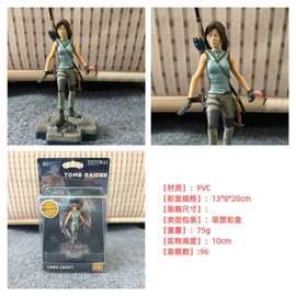 古墓丽影崛起游戏周边手办比摆件 劳拉动漫手办模型公仔