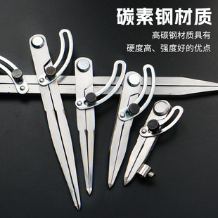 Spacing Planning Gauge for Tailstock Tenon, Circular Gauge for Woodworking DIY Marking Gauge, Edge Marker, Leather Marking Tool