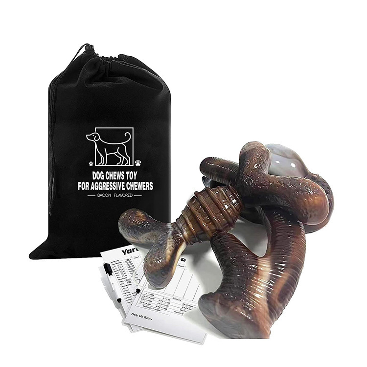 Dog toys suitable for fierce chewing people's indestructible dog toy…