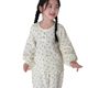 New Children's Double Gauze Home Clothes Boys and Girls Cotton Yarn Long Sleeve Pajamas Cotton Pullover Gauze Air-conditioning Clothing Set