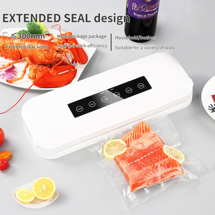 Vacuum Sealing Machine Household Cross-Border Wet and Dry Food Preservation Packaging Machine Plastic Sealing Machine Vacuum Sealing Machine