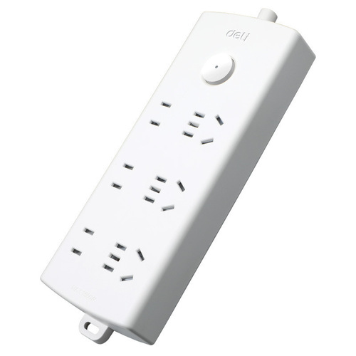 Power Strip with Multiple Outlets, Multi-function Receptacle Strip, Dormitory and Home Use Power Outlet Strip