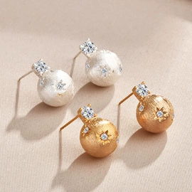 耳钉;耳扣;耳环