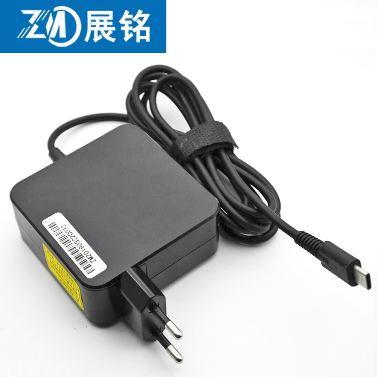 Zm-65W Charging Type C Pd Function Laptop Power Adapter Monitor Charger USB Fast Charging Suitable