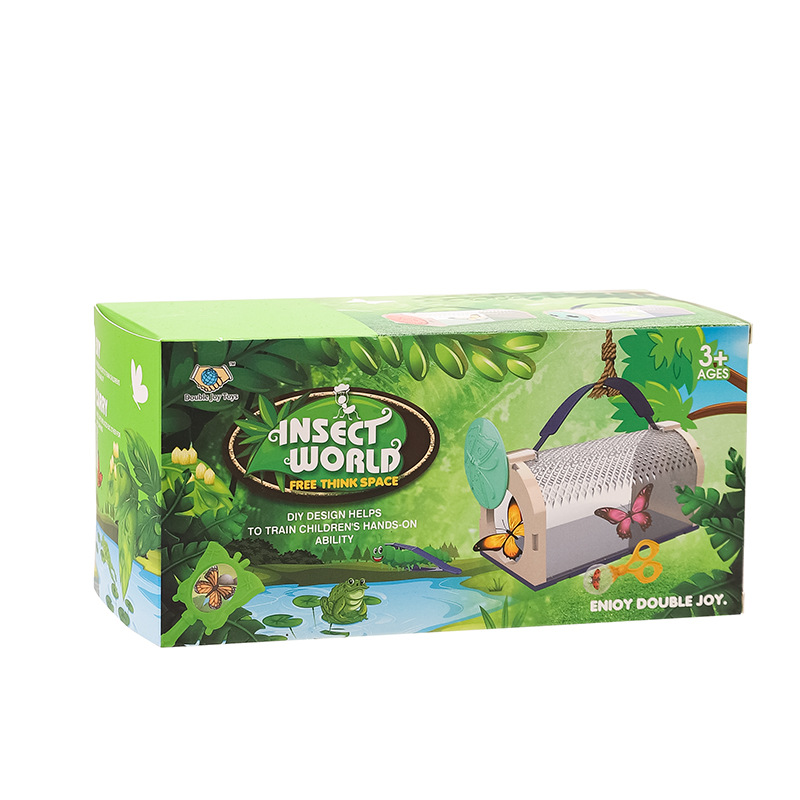Transfronterizos niños cría caja de observación de insectos al aire libre atrapadora de insectos pinzas mariposas biónicas juguetes amazon