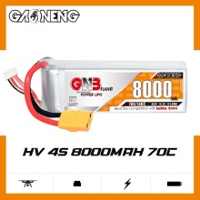 GNB高能8000mAh 4S 15.2V 70C遥控直升机RC无人机模型锂电池HV