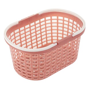 Hollow-out Vegetable and Fruit Storage Basket Strawberry Basket Storage Basket Bathroom Bath Storage Basket Plastic Portable Bath Basket