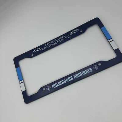 License plate holder/license plate holder hole full-print license plate frame, personalized