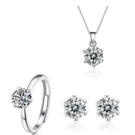 戒指;耳钉;项链