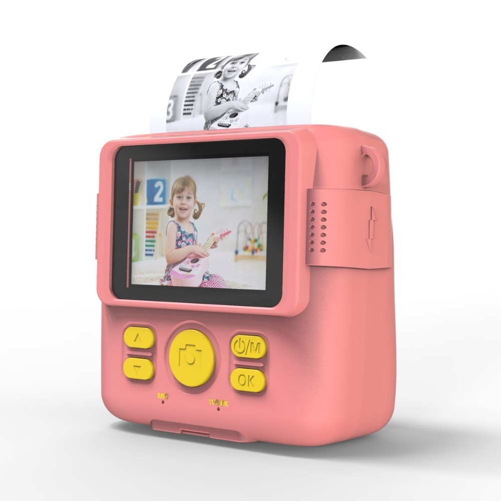 Cámara Polaroid para niños transfronterizos Cámara portátil de impresión térmica mini moda para niños Regalo SLR