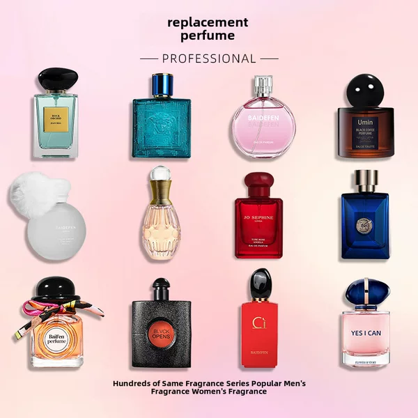 Factory wholesale explosions women's perfume men's perfume fresh flower fruit wood fragrance light fragrance lasting net red with fragrance