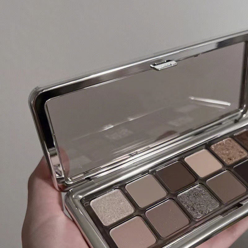 翠黛工厂眼影水泥盘12色哑光大地色系奶茶盘正品腮红 定制加工OEM