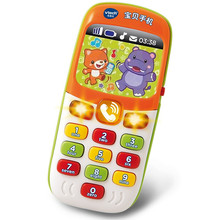 VTech伟易达宝贝手机 宝宝音乐仿真电话儿童玩具