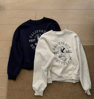 Quality warm warm sweatshirt, cartoon long-sleeve, oversize