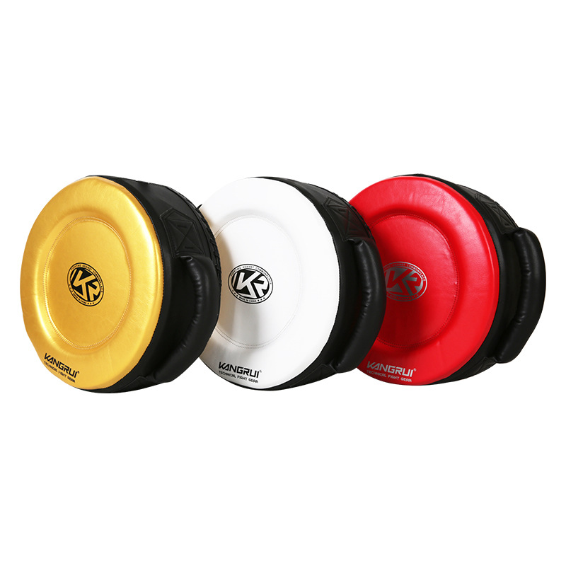 Objetivo de escudo de entrenamiento de lucha transfronteriza taekwondo Sanda protección objetivo Club imitación cuero entrenamiento escudo objetivo fabricante