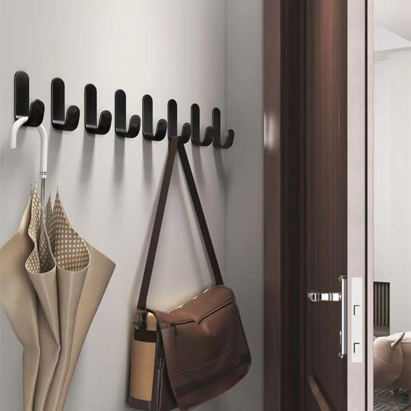 Hole-free Internet Celebrant Hook Door Wall Hanging Wall Decoration Bathroom Clothes Towel Load-bearing Wall Hook Living Room