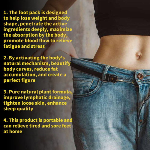 Exclusive for Import and Export, Herbal Shaping Foot Bath Packet Lazy Tightening Big Stomach Thigh Muscle Shaping Condensed Pearl Foot Bath Packet