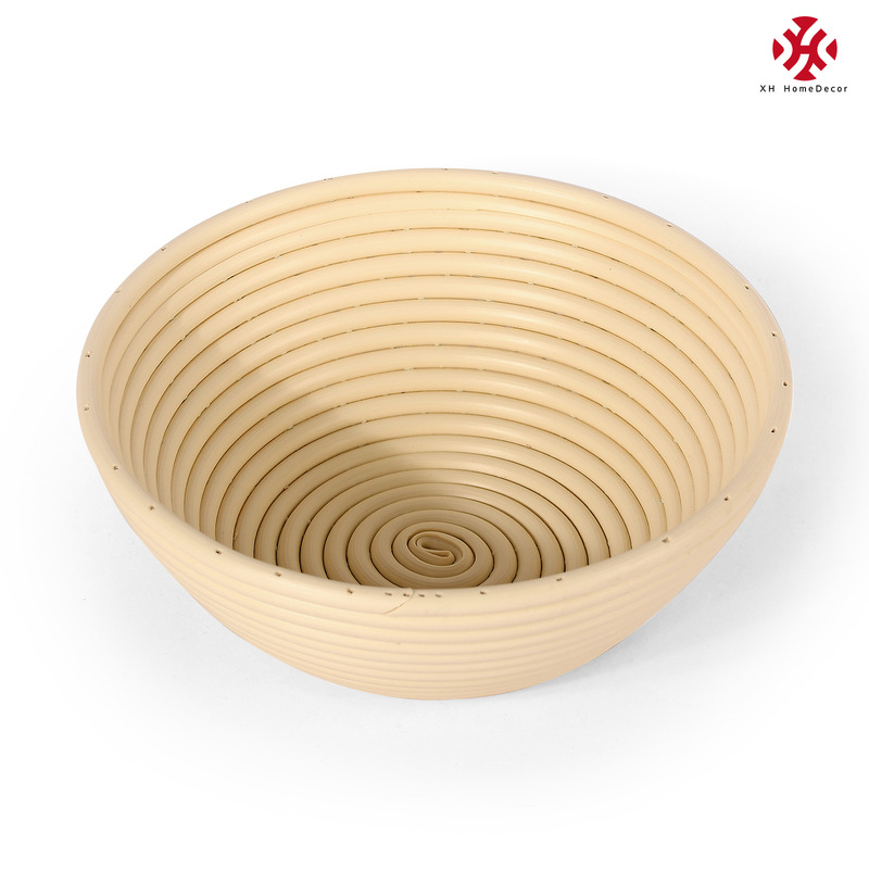 Customized Pp Rattan Fermentation Basket, Household Bread Dough Baking Tool, European-Style Country Bread Basket, Egg Storage