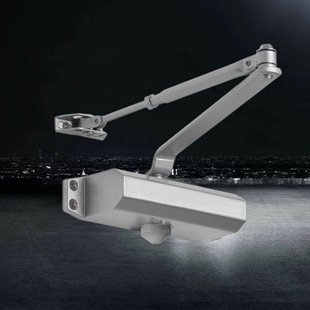 Door Closer Silent Household Large Simple Hydraulic Buffer Fire Automatic Door Closer Punched Fire Door Closer
