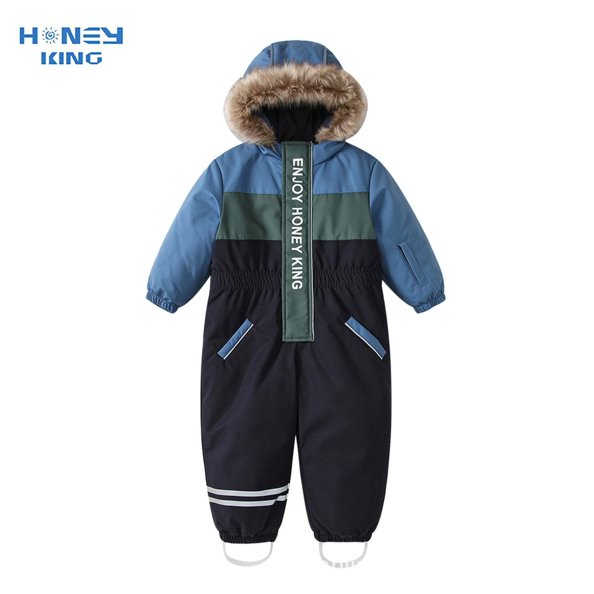 Children's ski windproof keep warm ski suit